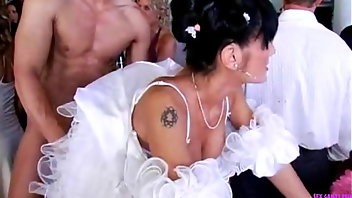 Wedding Cumshot Facial Blowjob Busty 